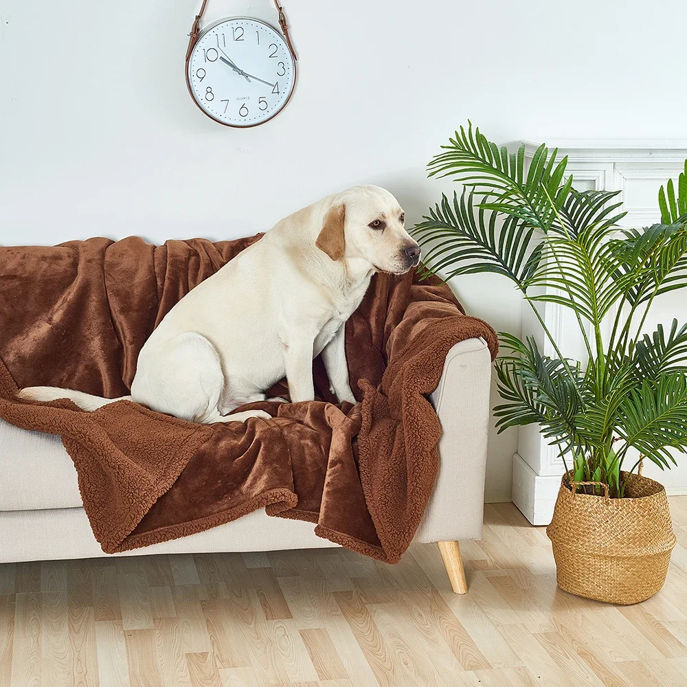 Title 4, Waterproof Pet Blanket Liquid Pee Proof Dog Bla...