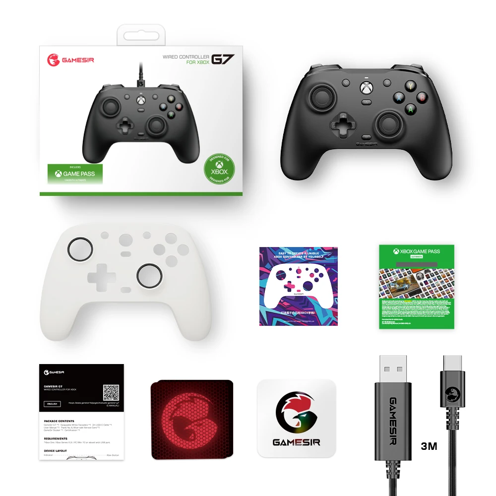 Manette filaire améliorée Xbox pour Xbox Séries X/S Rouge - Manette - Achat  & prix