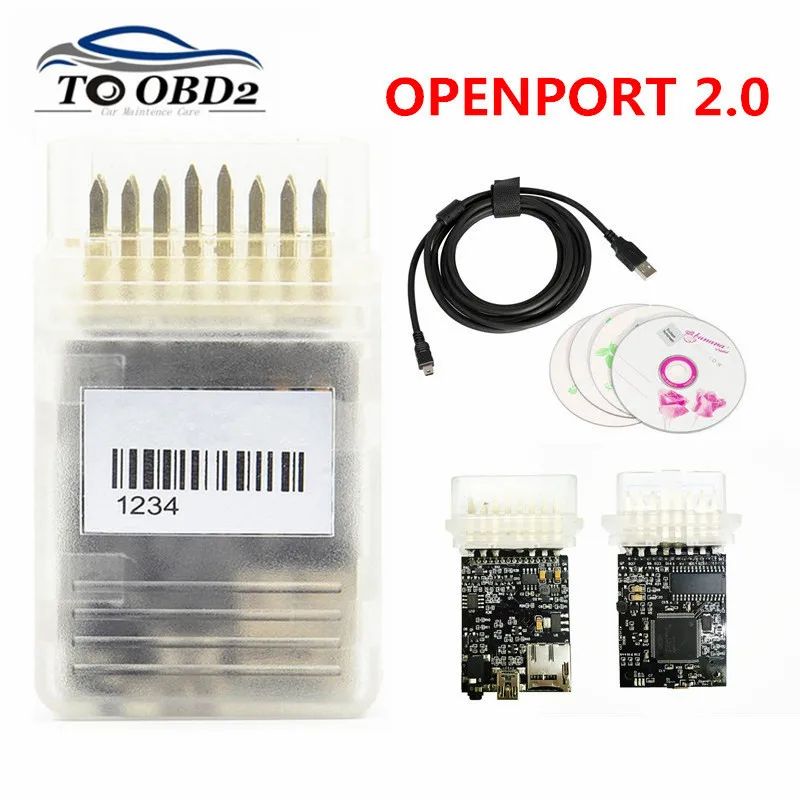 Neues Tactrix Inc. OpenPort 2.0+ECUFLASH Auto ECU Chip Tuning Tool J2534 funktioniert Techstram/JLR SDD V158 für Toyota/Landrover/Jaguar