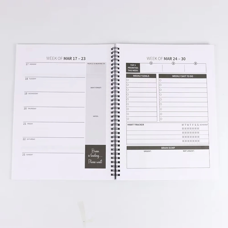 2025 Funny ADHD Planner For Adults:12 Month Family Calendar 2025, Personalized Family Monthly Calendar Planner 4