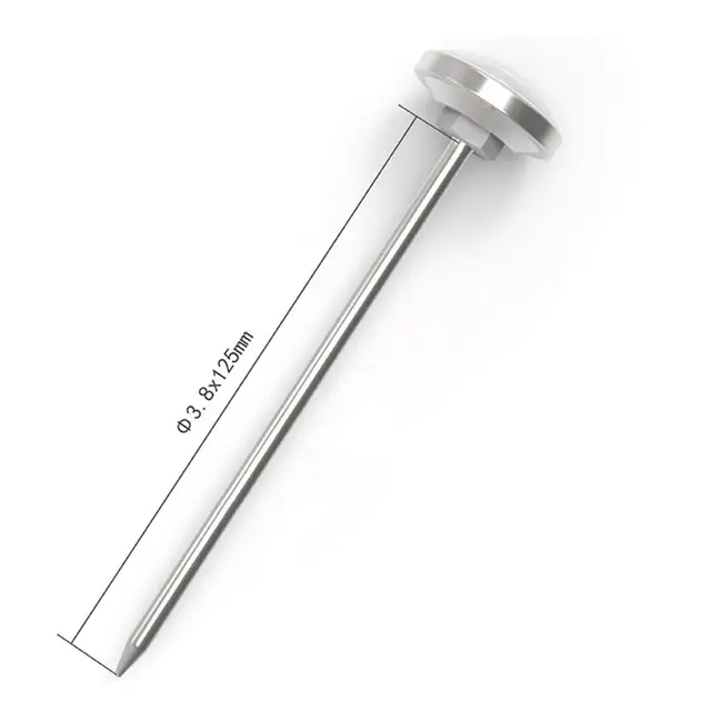 Hasznos Nincs Akkumulátor Szükséges Kényelmes Tejhús -Élelmiszer -Hőmérséklet Tesztelő Jó Stabilitás Húshőmérő Konyhai Ellátás