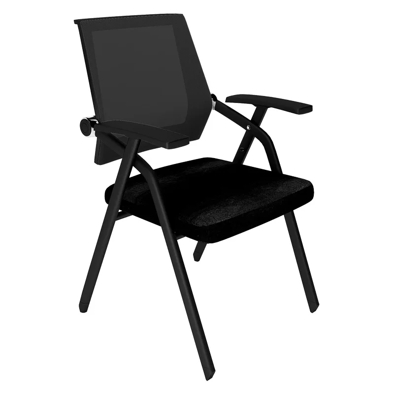 

Training Chair Foldable Table Board Table and Chair Integrated Press with Armrest Training Chair