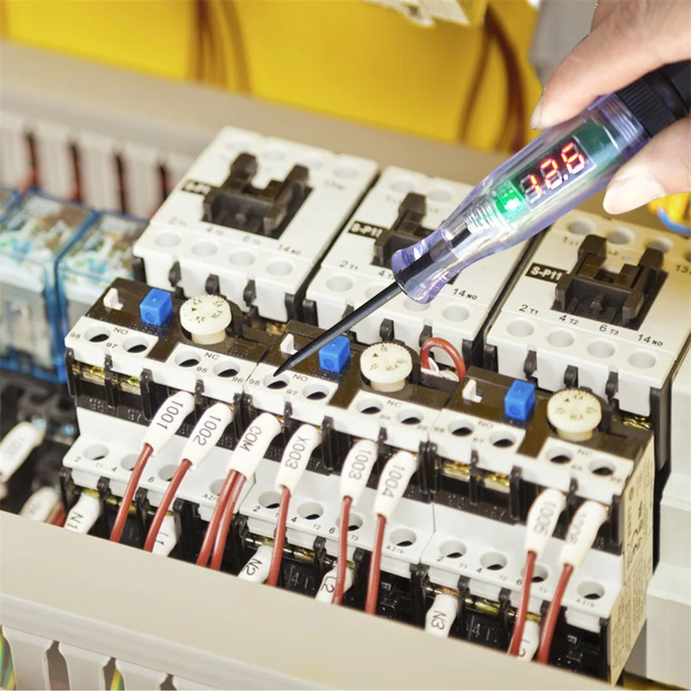 Di Alta Qualità 1AC Tensione Del Tester Della Penna 90 ~ 1000V Senza Contatto Volt Alert Rivelatore Del Sensore Di Bastone (1AC-D - Foto 6