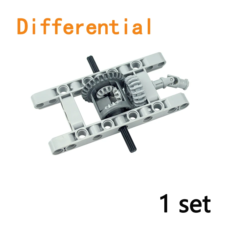 Building Blocks Construction Blocks MOC Bricks Bulk Technical Gear Parts Worm Rack Classic Accessories Train Car Crane Model DIY