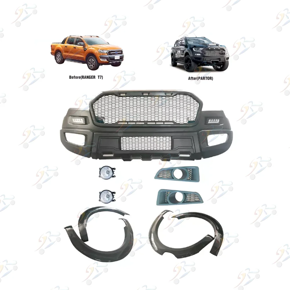 

High Quality Ranger T7 body kit auto parts for toyota prado( 2019 )