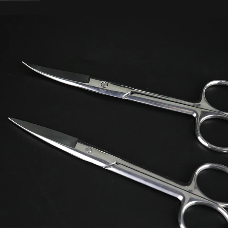 Professional 304 Stainless Steel 14CM Surgical Scissors Small Nail Tools Eyebrow Nose Hair Cut Manicure Makeup Accessories 6