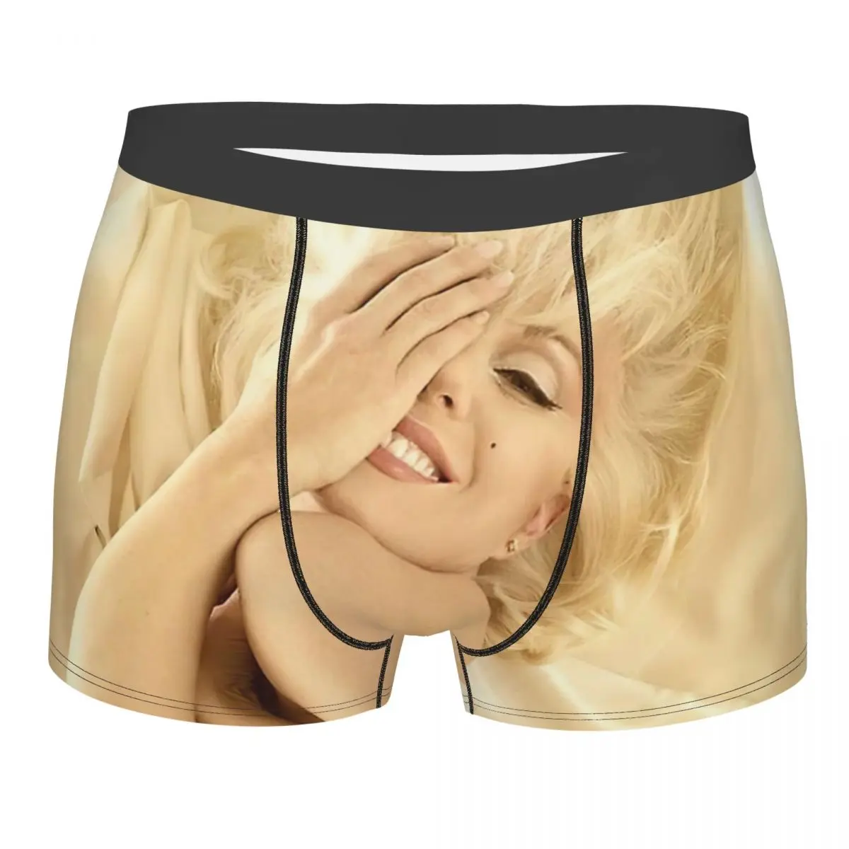 

MARILYN MONROE Underpants Breathbale Panties Male Underwear Print Shorts Boxer Briefs