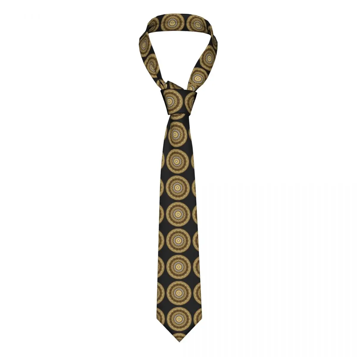 

Baroque Mandala Tie For Men Women Necktie Tie Clothing Accessories