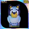 Genuine Bluey Family Bluey Anderfrienz Toy Handicraft Boy Bingo Doll Booker Kid Big House Model Toy Two Bluey Dolls 6