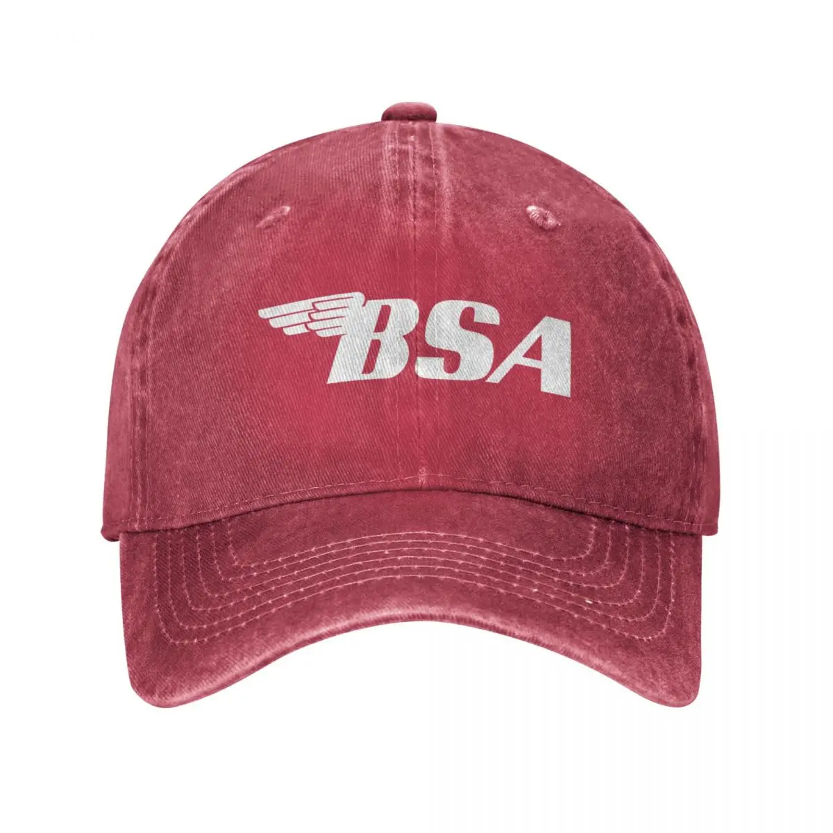 

BSA Motorcycles Unisex Style Baseball Cap Motorcycle Distressed Washed Caps Hat Fashion Outdoor All Seasons Travel Sun Cap