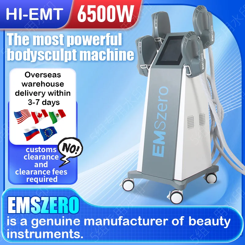 DLS-EMSzero  with RF Muscle Stimulation Slimming and Fat Reduction Focus on EMS Electromagnetic Body Shaping Machine