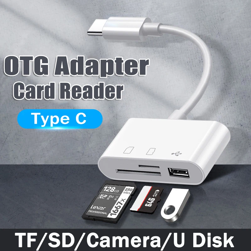 Tanio Czytnik kart typu C OTG Adapter USB USB C