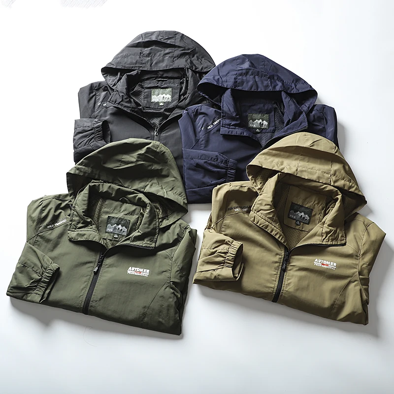 5XL Men's Casual Workwear Jacket Charge Jacket Camping Tactical US Army Hunting Fishing Business Cycling Jacket Outdoor Coat