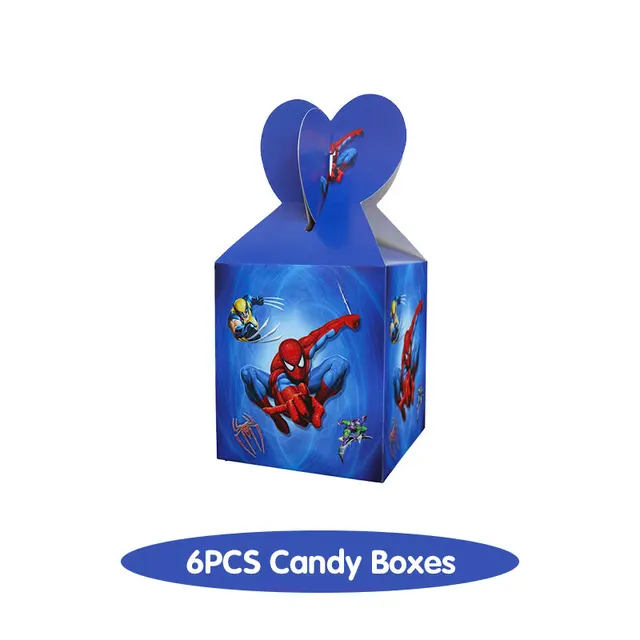 Kit Decorazioni Compleanno Spiderma 7 Anni | 96 Pezzi Con Palloncini, Stoviglie E Tovaglia | Tema Spider-Man Per Feste - Foto 8