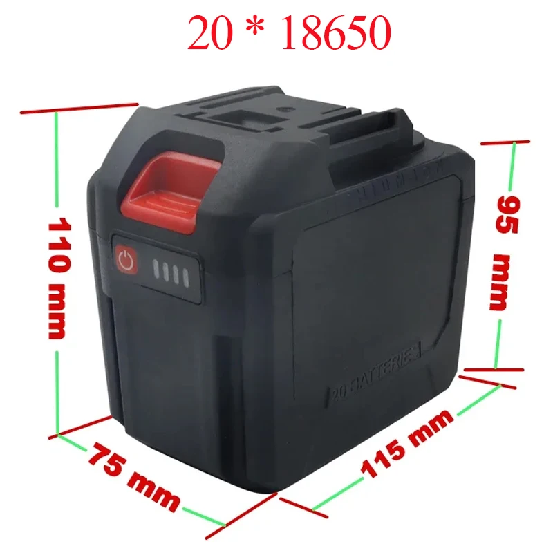 Li-ion Battery Plastic Case Charging Protection Circuit Board PCBA For Makita Lomvum Zhipu Hongsong Jingmi 21V Lithium BMS Box