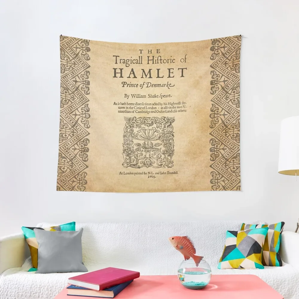 

Shakespeare, Hamlet 1603 Tapestry Wall Decoration Outdoor Decor Room Decoration Aesthetic Tapestry