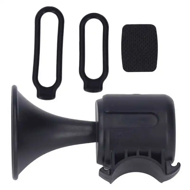 

Электрический велосипедный гудок, черный, IPX4, водонепроницаемый, громкий звук, велосипедный Звонок для дорожного велосипеда, горного велосипеда, скутера