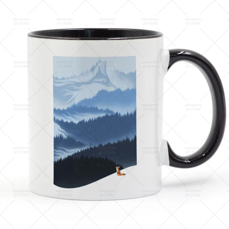 

MOUNTAIN SPIRIT Mug Ceramic Cup Gifts 11oz