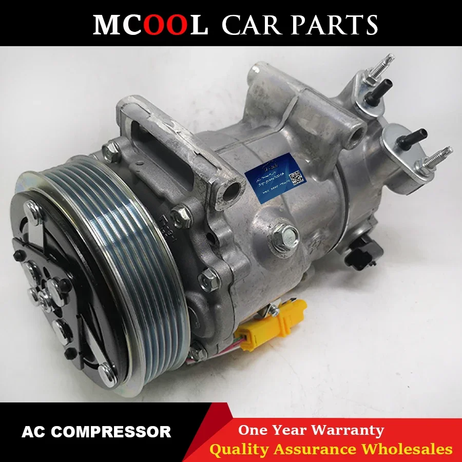 

For sanden sd7c16 AC Compressor For Peugeot 2008 207 208 308 3008 307 508 407 5008 607 9651911480 9659875780 96598758 9659875880