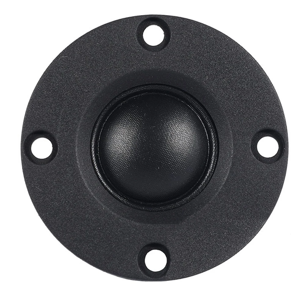 2Pcs Tweeter 1.5Inch 6Ohm 30W Dome Silk Film Tweeter Hifi Treble Speaker Audio Loudspeaker with Heatsink