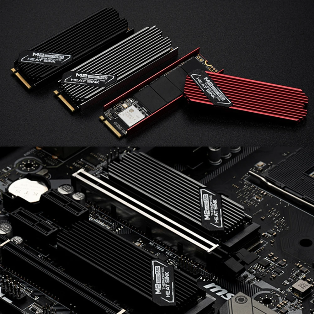 Dissipateur Thermique SSD M.2 - VBESTLIFE - M.2 2280 - Alliage D'aluminium - Protection Des