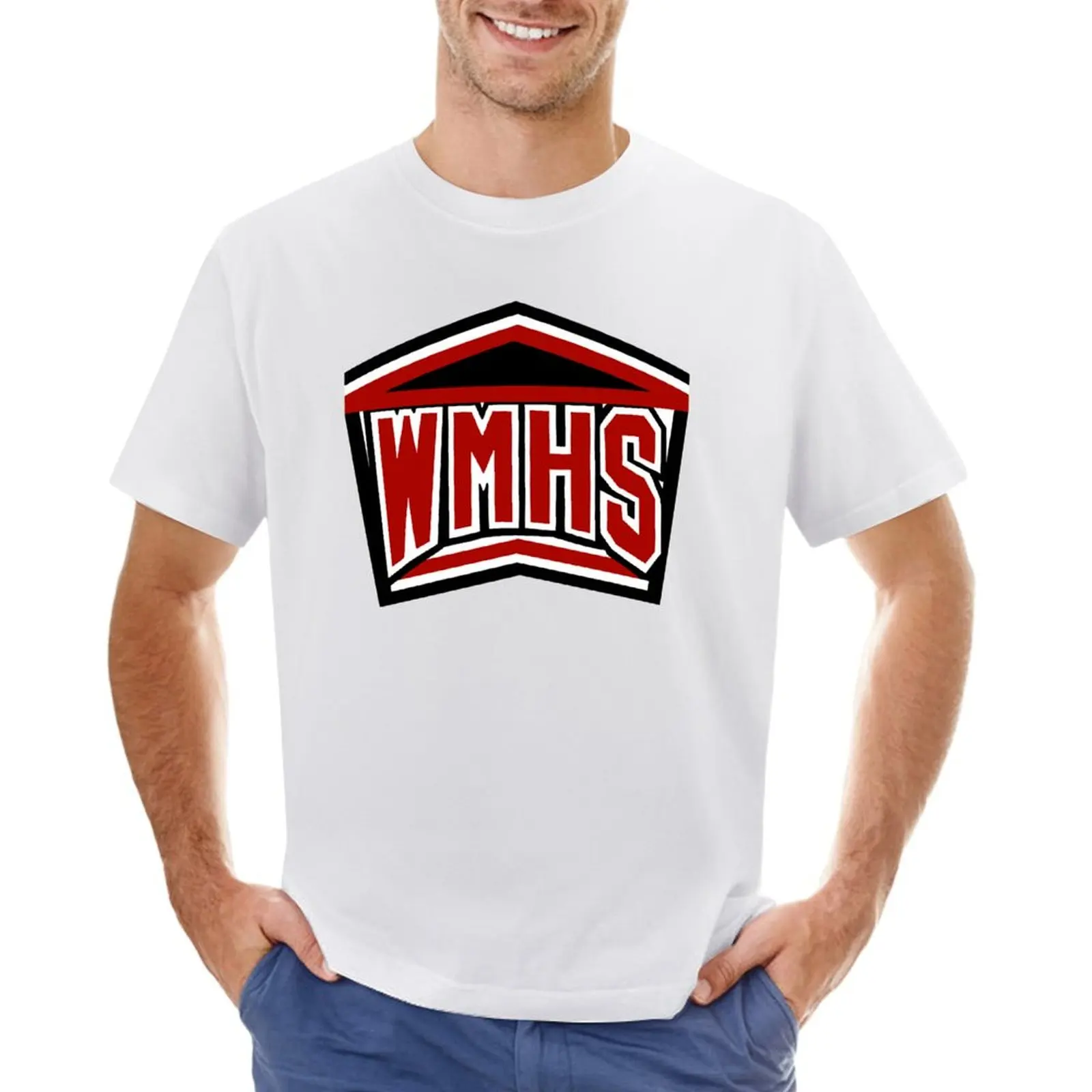 Wmhs Cheerios Logo T-Shirt Abbigliamento Anime Abbigliamento Vintage Sublime Camicie Da Allenamento Da Uomo