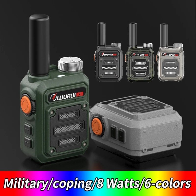 Wurui G63 Mini Walkie Talkie Scanner Portable Ham Radio Walkietalkies
