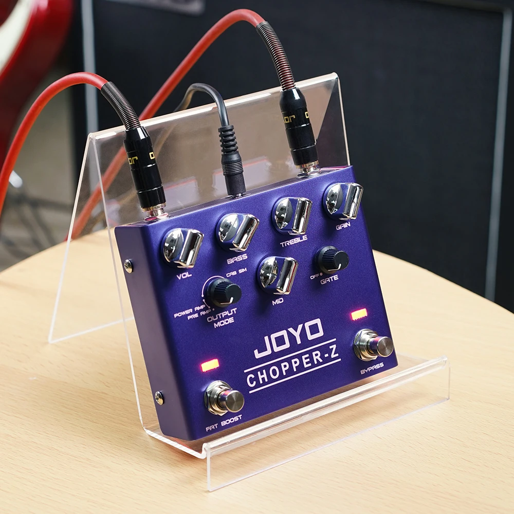 R-18 CHOPPER-Z Distortion Guitar Pedal with Preamp Mode and Noise Gate Effect Mo