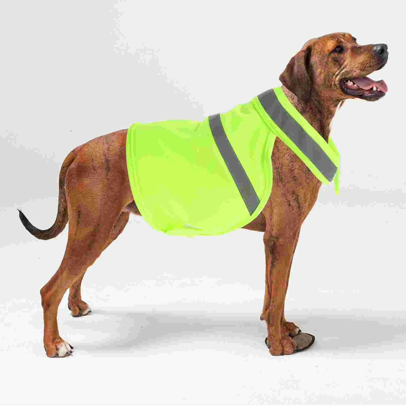 

Dog Jacket High Visibility Safety Reflective Dog Vest for Small Medium Large Dog (S)
