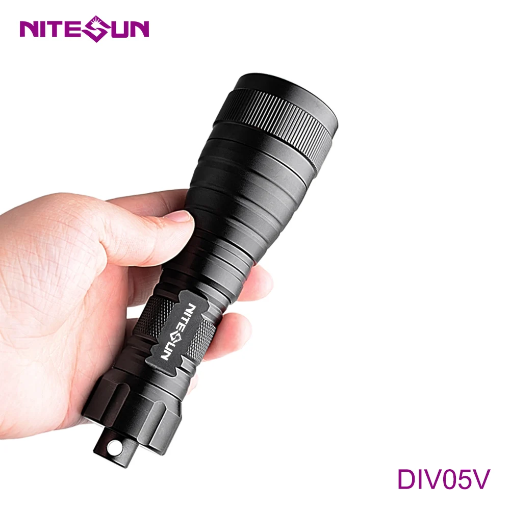 NITESUN DIV05V Diving Video Light 6500K Max 1050 Lumen 150 Meter Underwater Waterproof Dive Torch Outdoor Search Rescue Light