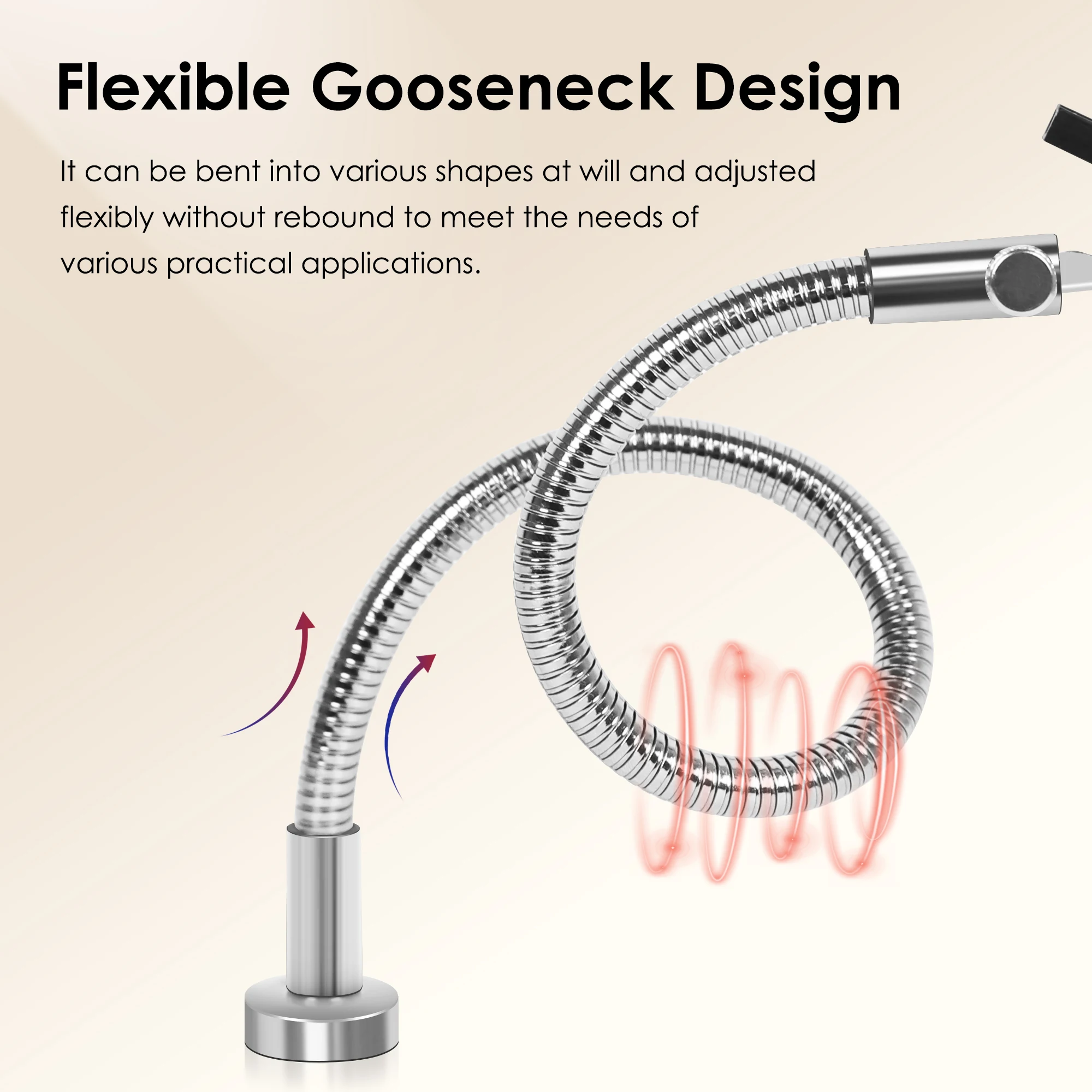 Soldering Tool Soldering Helping Hands Welding Tool 4/2 pcs Magnetic Helping Hands Soldering Third Hand Tools Metal Flexible Gooseneck with Alligator Clips