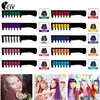 Multi Color Hair Dye Comb Set Fashion Makeup Toy Kits Disposable Hair Dyeing Comb Toys For Girl Hairdressing Combs 1