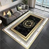Modern Golden Luxury Carpet for Living Room Abstract Large Size Carpets Non-slip Bedroom Decoration Rug 200x300 Coffee Table Mat 1