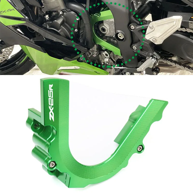 

Motorcycle CNC Front Sprocket Cover Chain Guard Protector For KAWASAKI ZX-25R ZX25R ZX 25R 2020-2023
