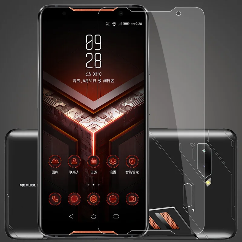 

HD Tempered Glass for Asus ROG Phone 8 Flip 3 2 1 ZS661KS ZS660KL Zenfone 7 5 Ultimate Pro Screen Protector Clear Film