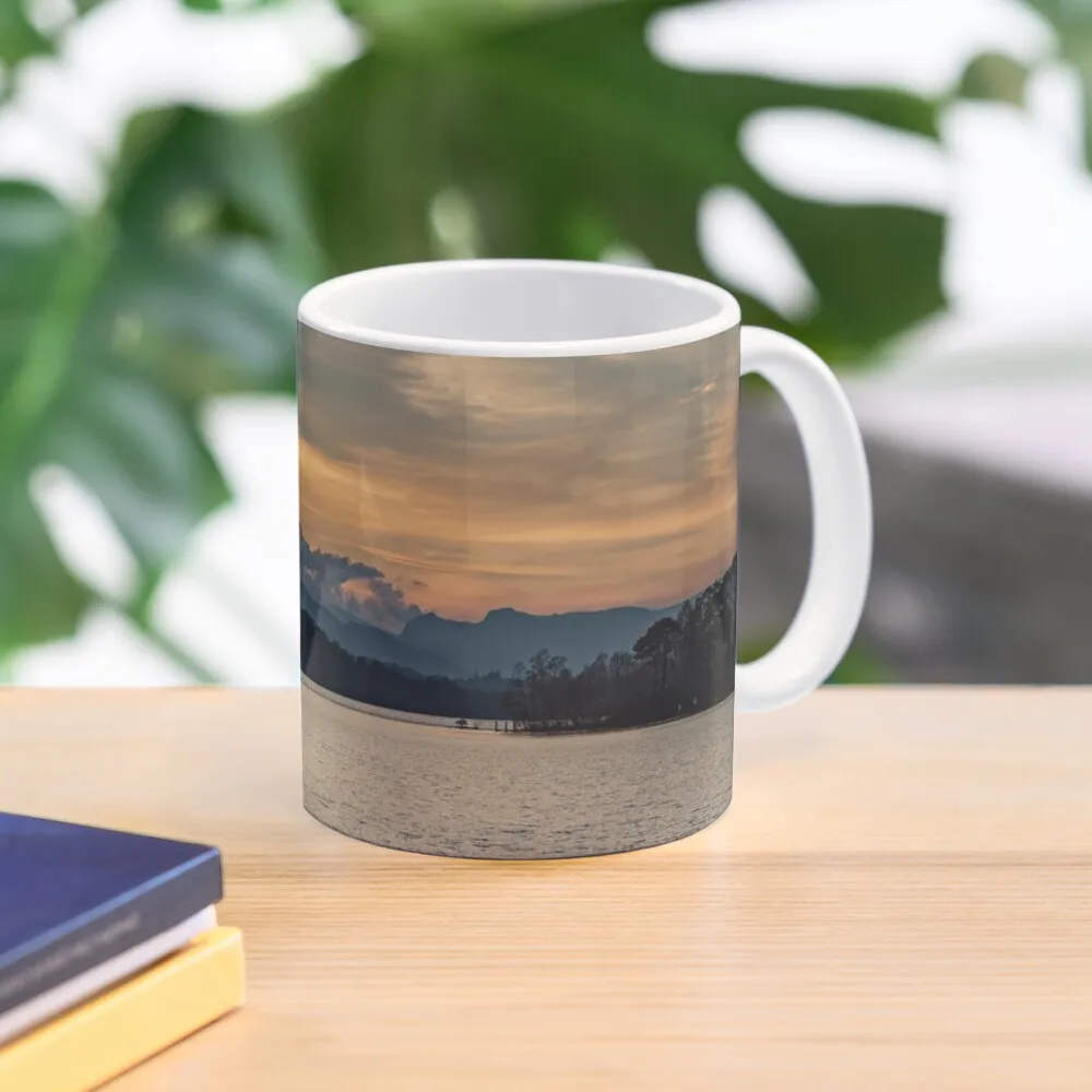 Panoramic Windermere Sunset Coffee Mug Ceramic Cup Mug Cup Ceramic Cups Creative