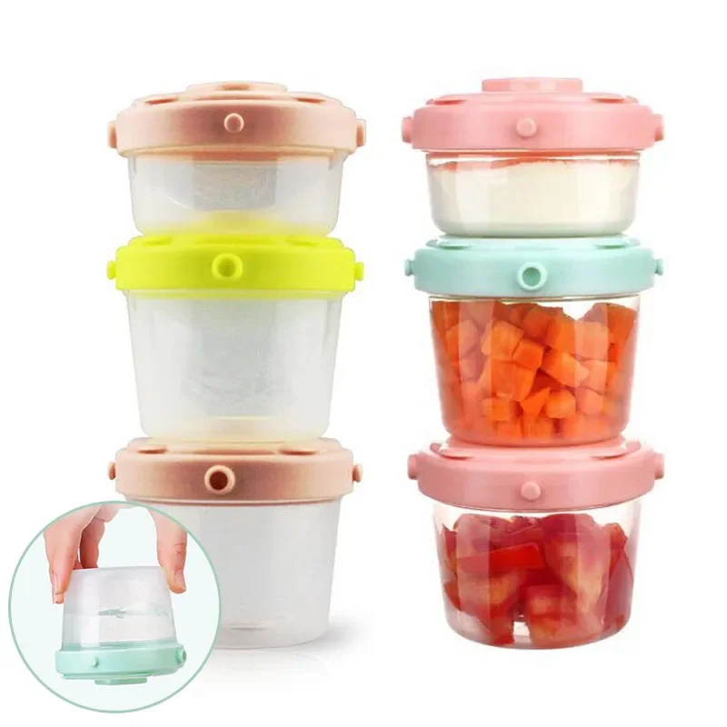 3Pcs/Set Baby Formula Milk Storage Infant Portable Milk Powder Formula Dispenser Food Container Kids Food Storage Snack Box