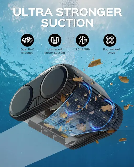 Wybot C1 Cordless Robotic Pool Cleaner sold by Dirt Free Spots