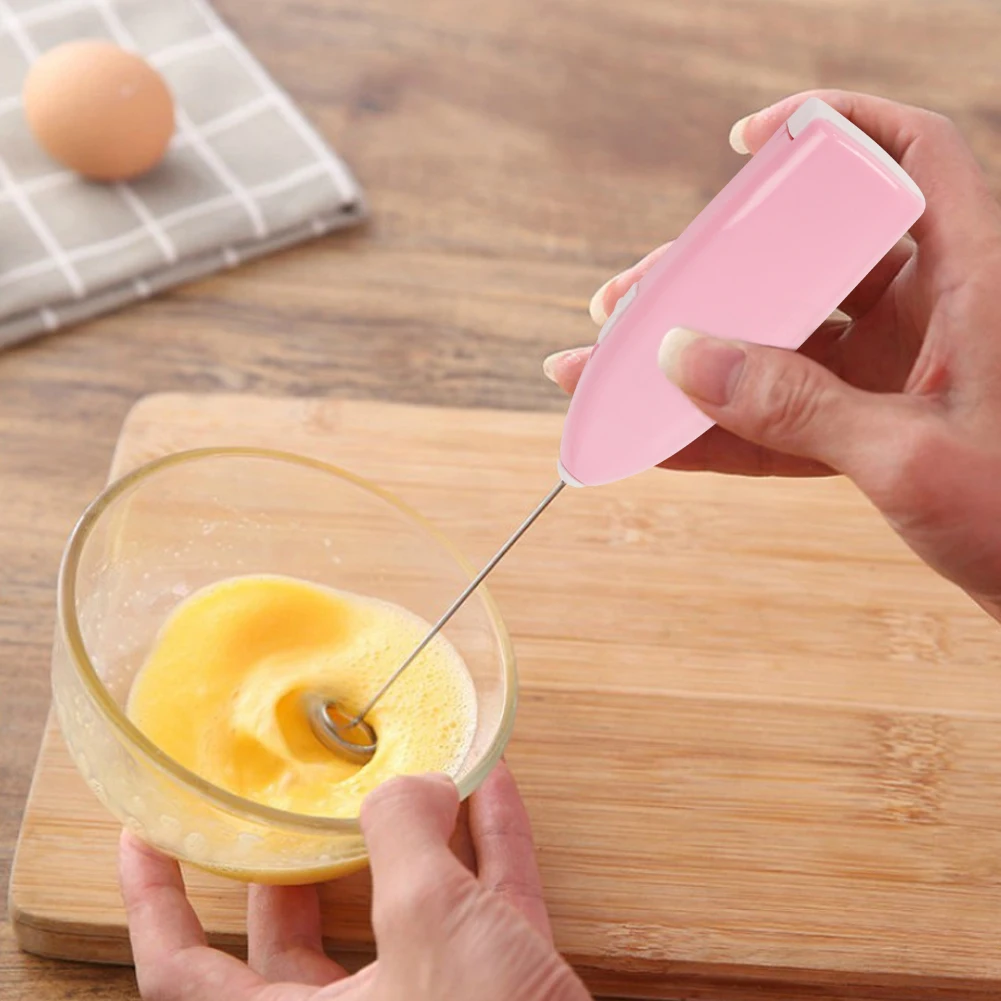Milk frother Egg beater Electric whisk Handheld electric whisk Electric blender Portable Mini Electric Handheld Egg Beater Home Kitchen Coffee Milk Tea Blender Milk Frother Cooking Gadget