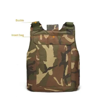 Tactical Army Vest Multi functional Armor Tactical Carrier Vest CP Camo 800D Tactical Airsoft Vest Outdoor Climb Hunting Vests 6