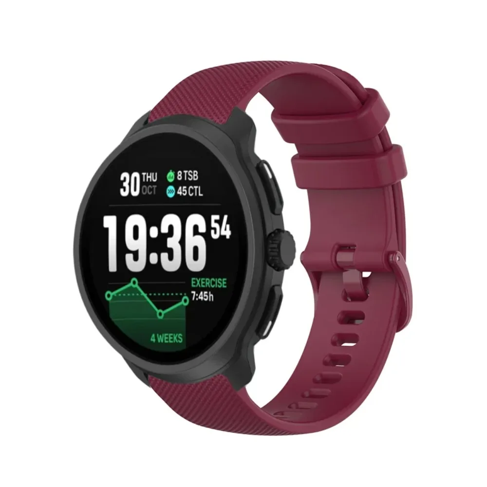Versatile Sports Silicone Watch Strap - Comfortable Fit for Any Adventure