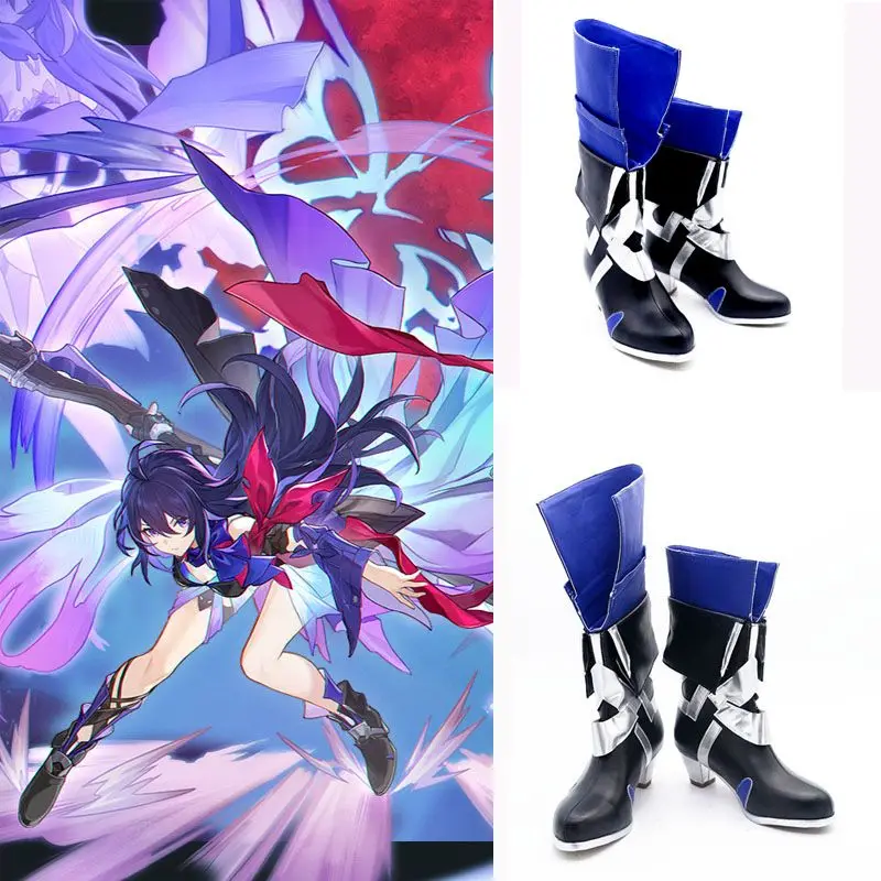 

Anime Game Honkai Star Rail Seele Cosplay Shoes