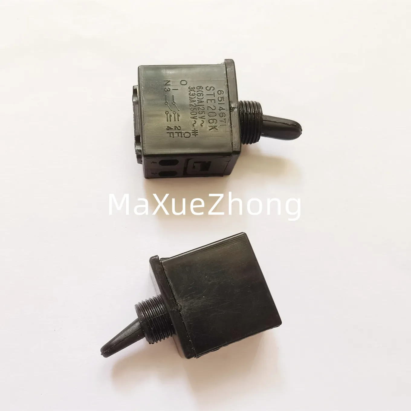 Original Novo 100 Ste206k Máquina Interruptor de Botão de Energia 4pin Engrenagem Tremendo Interruptor 3a250v