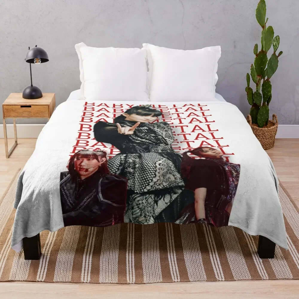 

Babymetal New Formation Throw Blanket Heavy Fluffy Shaggy Blankets