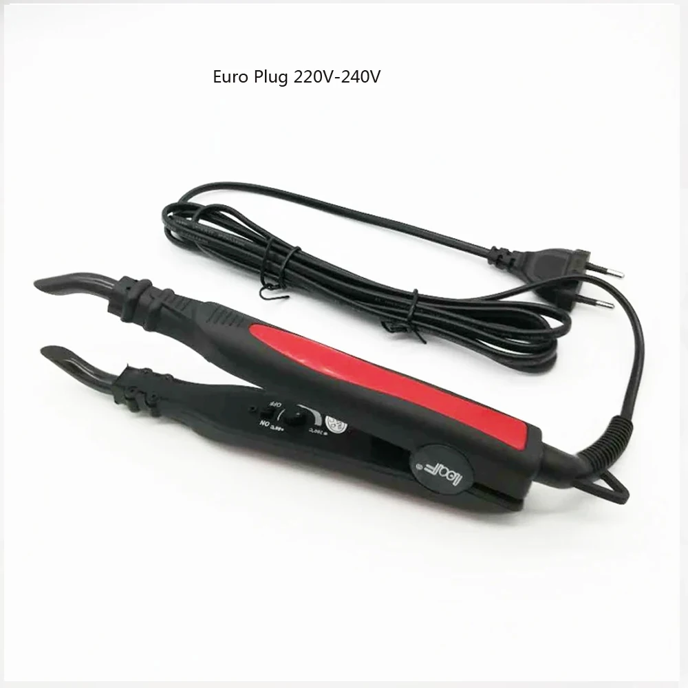 Hair Tongs Adjustable Extension Tongs 1Pcs Fusion Iron Hair Connectors Keratin Bonding Keratin Welding Machine salonTool