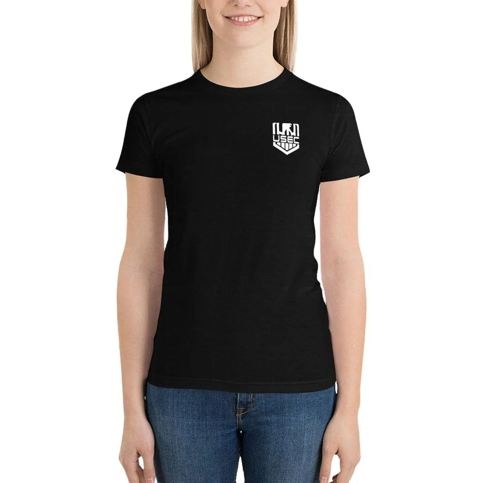 

USEC - Escape From Tarkov T-Shirt Short sleeve tee kawaii clothes graphic t-shirts for Women