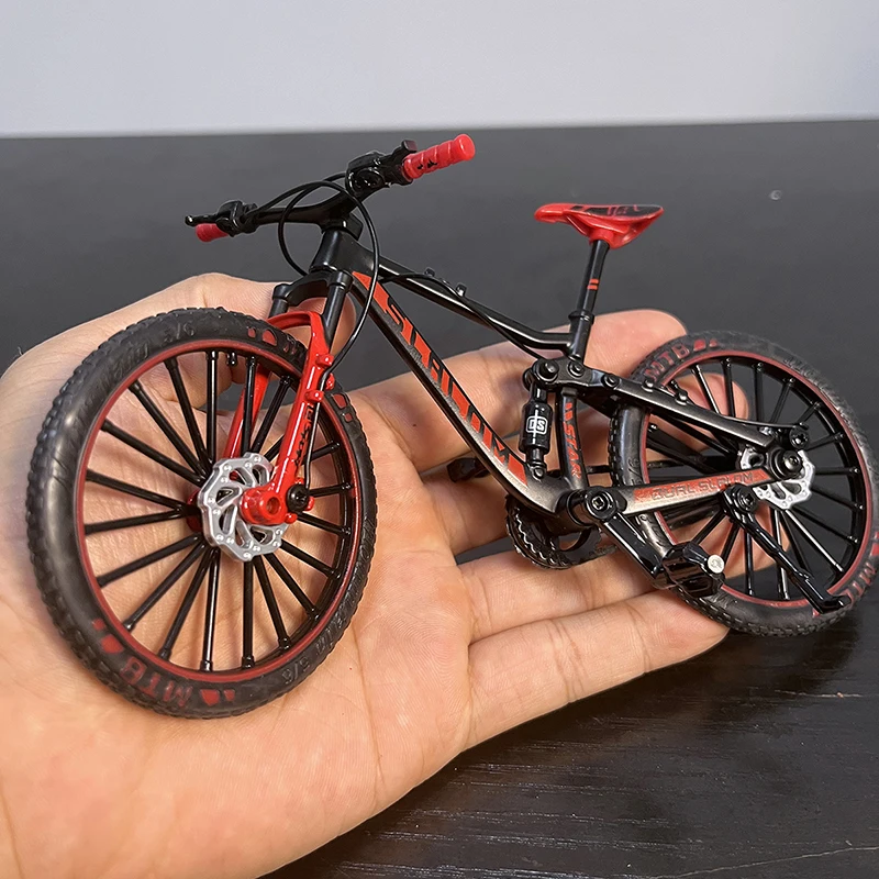 Mini Alloy Diecast Mountain Bike Red Model