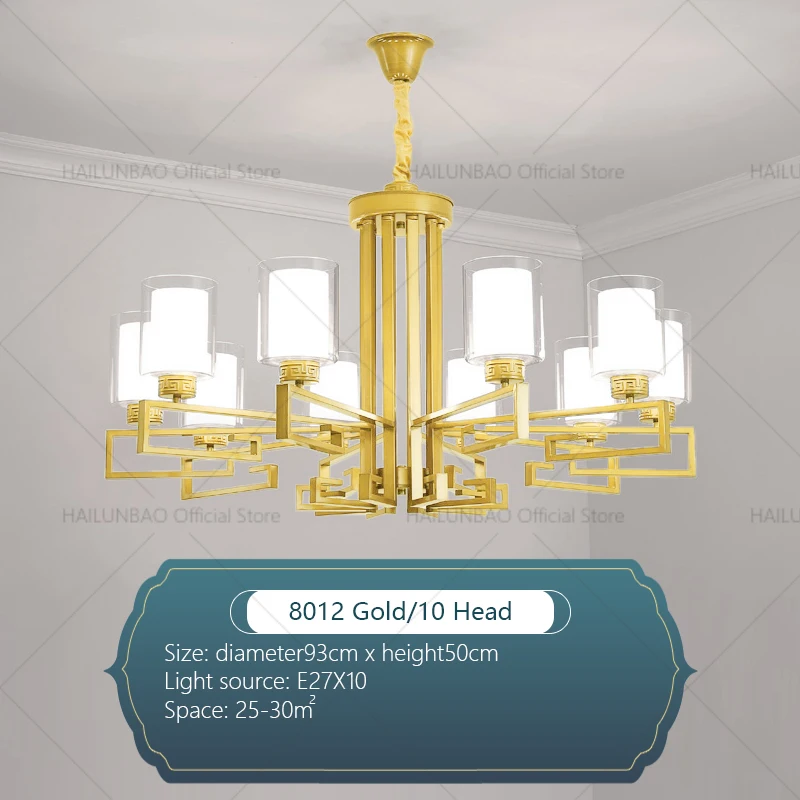 10 heads gold D93CM