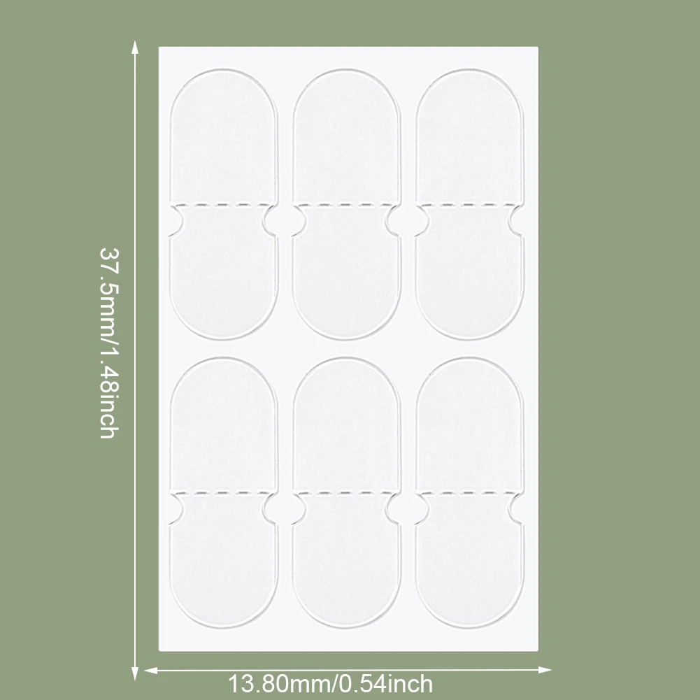 60 Pcs Elf Ear Stickers Protruding Ear Solution Cosmetic Ear Stickers Solves The Problem of The Big Ear Ear Tape for Women Girls