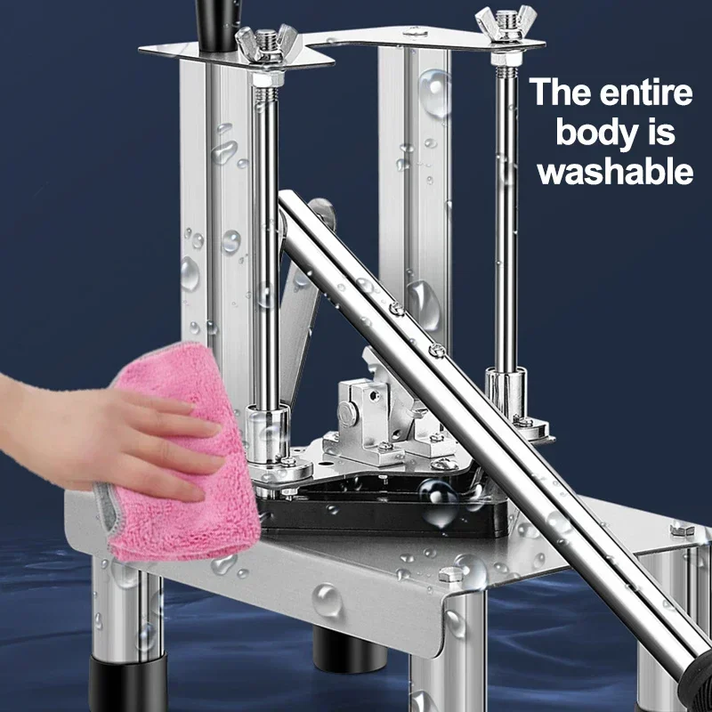 Manual Fries Machine Commercial Vegetable Fruit Meat Chopper Dicer Cutting Machine Stainless Steel Potato Cutter Vertical Dicer 4